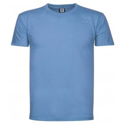 Marškinėliai LIMA šviesiai mėlyni, 100% medvilnė