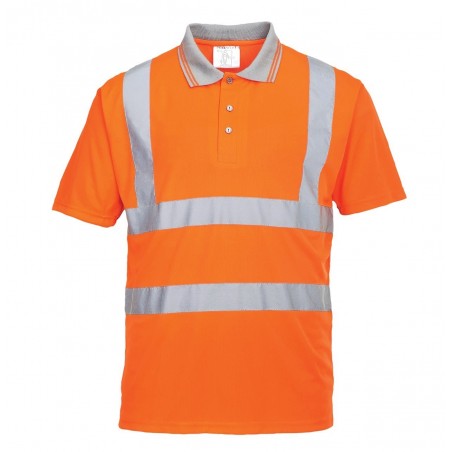Signaliniai polo marškinėliai oranžiniai